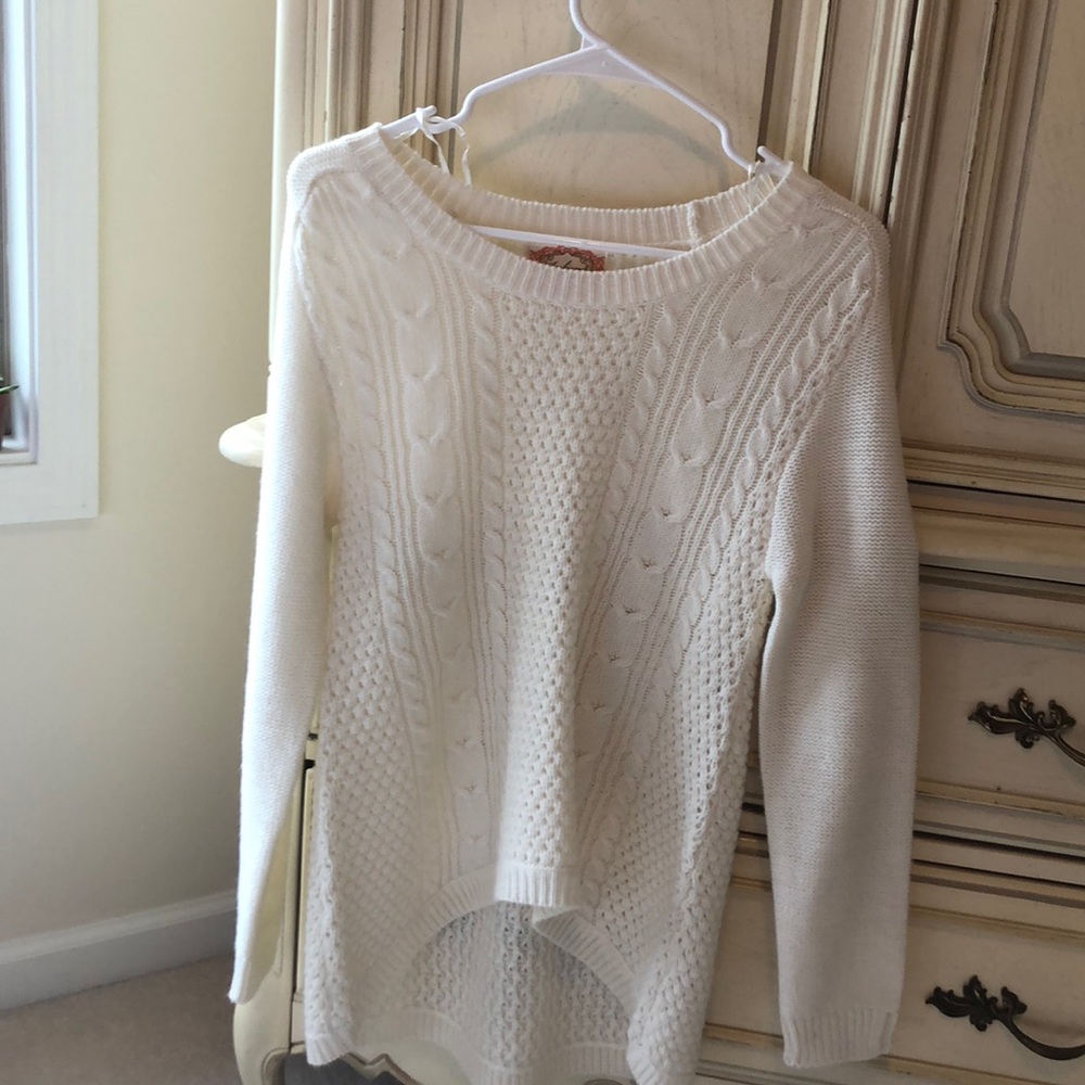 White sweater